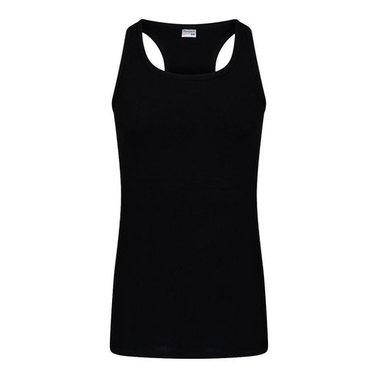Beeren - Heren Singlet - M3000 - Zwart